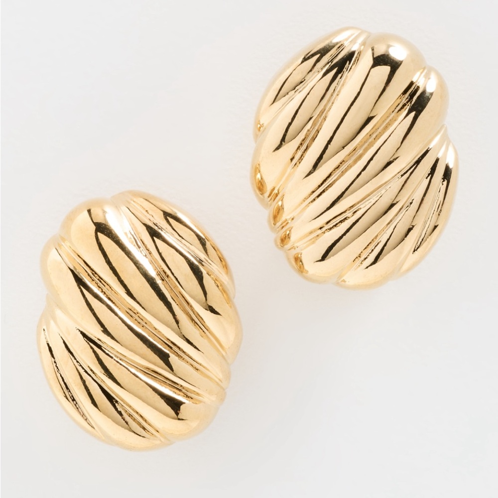 Heaven Mayhem Hive Earrings - GOLD NEW IN BOX